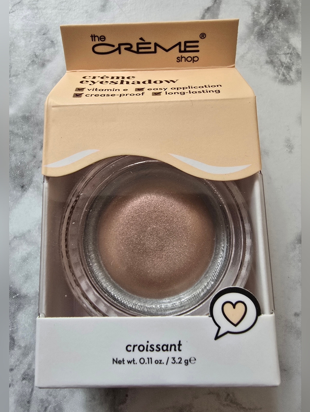 The Crème Shop Crème Eyeshadow: Croissant